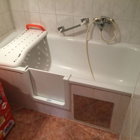 Barrierefreie Badewanne