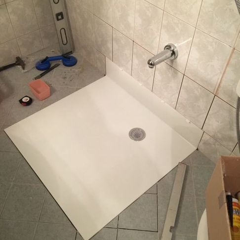 Barrierefreie Dusche