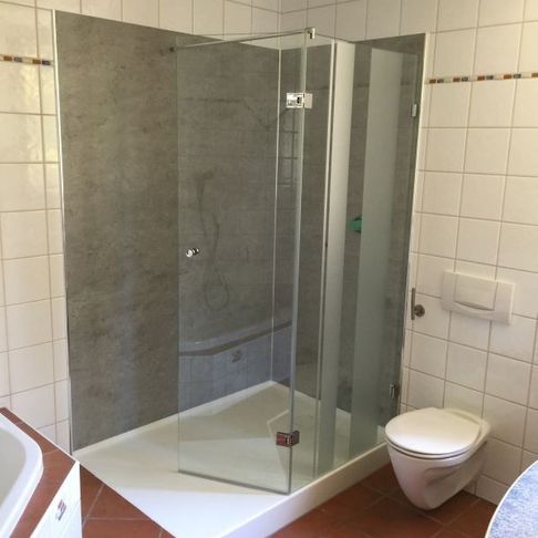 Barrierefreie Dusche